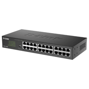 D-Link 24-Port 10/100Mbps Unmanaged Switch (Metal Case, Stand-Alone)