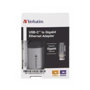 Verbatim USB-C to Gigabit Ethernet Adapter