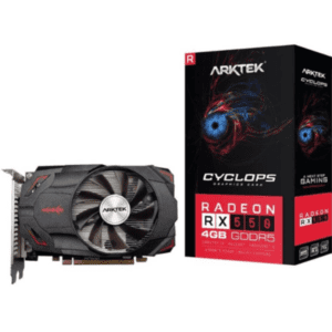 Arktek AMD Radeon RX550 4GB GDDR5 Graphics Card AKR550D5S4GH1