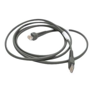 Zebra CBA-U52-S16PAR Multi-Plane Scanner Powered USB Cable 16.4ft. (5m)