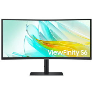 Samsung ViewFinity S6 S65UC 34-inch 3440 x 1440p UWQHD 21:9 100Hz 5ms LED VA Curved Monitor