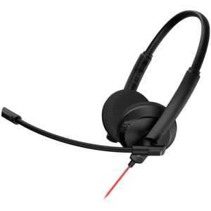 CANYON PC headset HS-07 PC Mic 3.5/USB Flat 2.8m Black