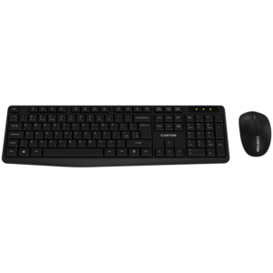 CANYON SET-W01 Keyboard+Mouse Wireless Black
