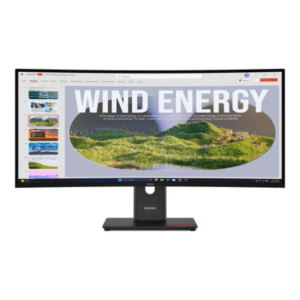 Lenovo ThinkVision T34WD-40 34-inch 3440 x 1440p WQHD 21:9 120Hz 4ms LED VA Curved Monitor