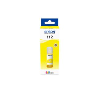 Epson 112 Ecotank Pigment Yellow Ink Bottle, 4500 pages