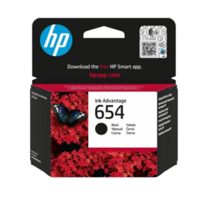 HP 654 Black Original Ink Advantage Cartridge ~400 pages