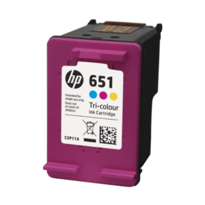 HP 651 Tri-color Original Ink Advantage Cartridge,~300 pages