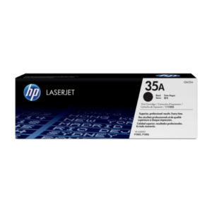 HP 35A Black Original LaserJet Toner Cartridge,1,500 pages