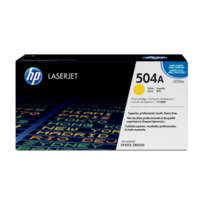 HP 504A Yellow Original LaserJet Toner Cartridge,7,000 pages