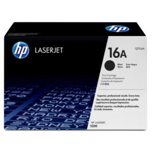 HP 16A Black Original LaserJet Toner Cartridge,12,000 pages