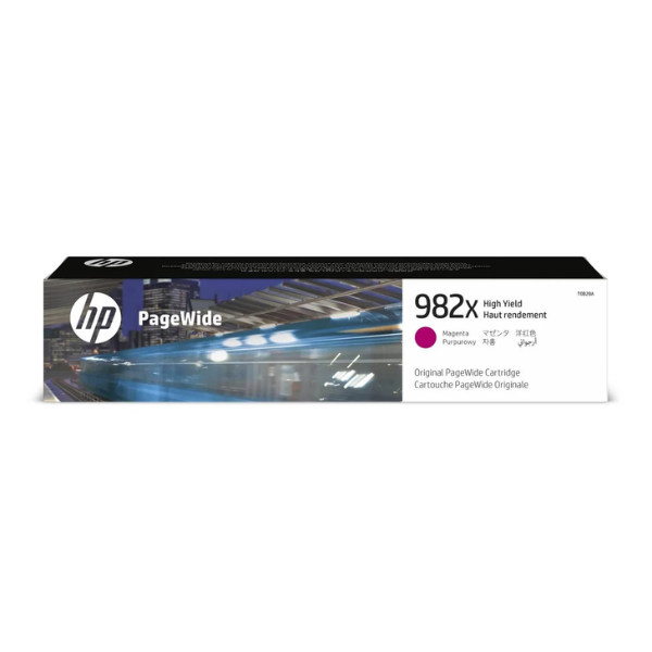HP 982X High Yield Magenta Original PageWide Cartridge,~16,000 pages