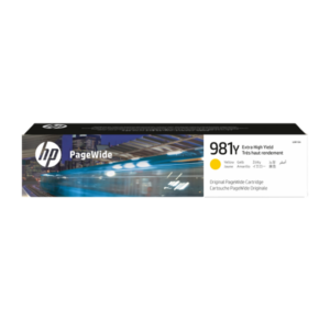 HP 981Y Extra High Yield Yellow Original PageWide Cartridge,~16,000 pages