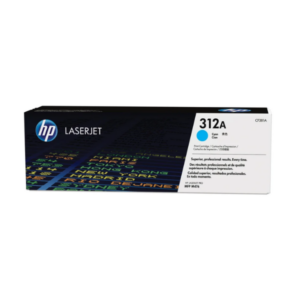 HP 312A Cyan Original LaserJet Toner Cartridge,2,700 pages
