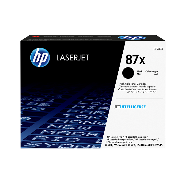 HP 87X High Yield Black Original LaserJet Toner Cartridge,18,000 pages