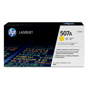 HP 507A Yellow Original LaserJet Toner Cartridge,6,000 pages