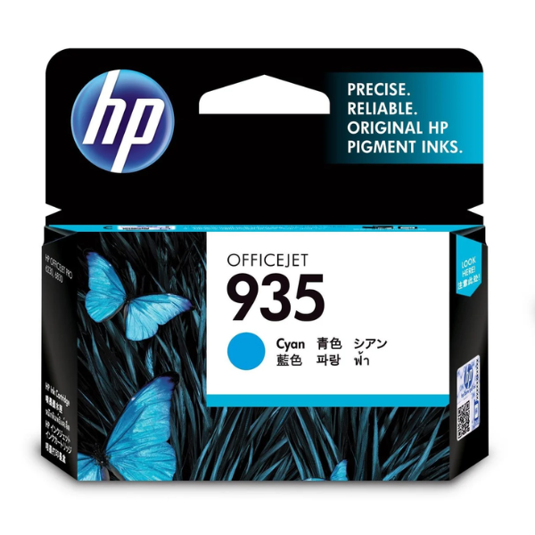 HP 935 Cyan Original Ink Cartridge,~400 pages - Image 2