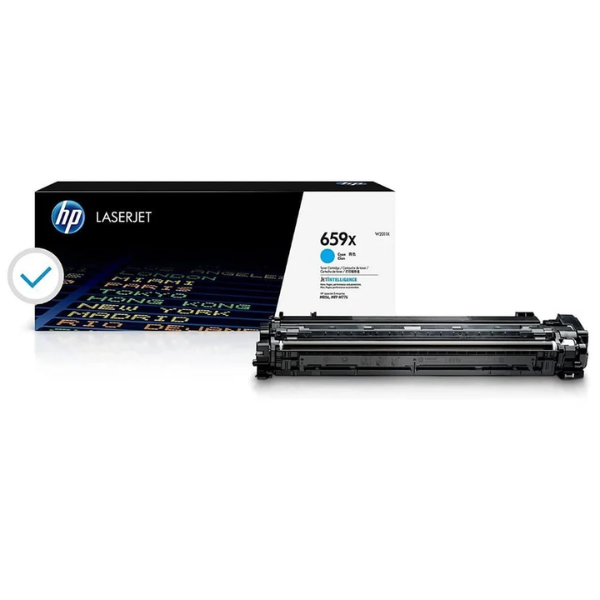 HP 659X High Yield Cyan Original LaserJet Toner Cartridge,29,000 pages