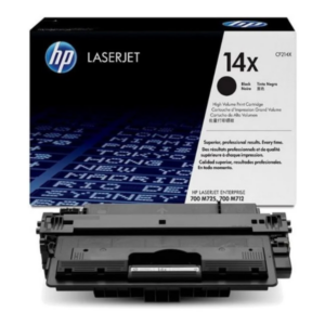 HP 14X High Yield Black Original LaserJet Toner Cartridge,17,500 pages