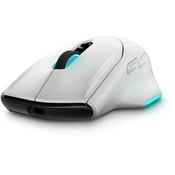 Dell Alienware AW620M Wireless Gaming Mouse – Lunar Light (545-BBFC) - Image 2