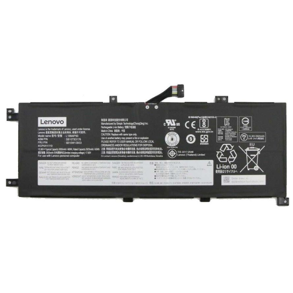 Lenovo Internal lithium-ion battery, 46Wh capacity, 4-cell design