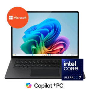 Microsoft Surface 7 15-inch PixelSense AI Laptop - Intel Core Ultra 7 266V 512GB SSD 16GB RAM Win 11 Pro Black