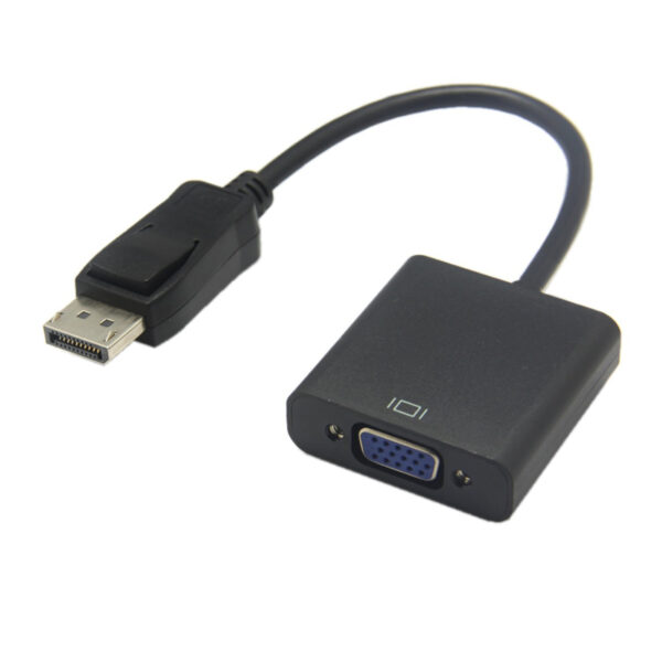 GIZZU DISPLAY PORT TO VGA ADAPTER BLACK - Image 2