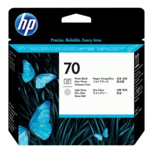 HP 70 DesignJet Photo Black and Light Grey Printhead C9407A