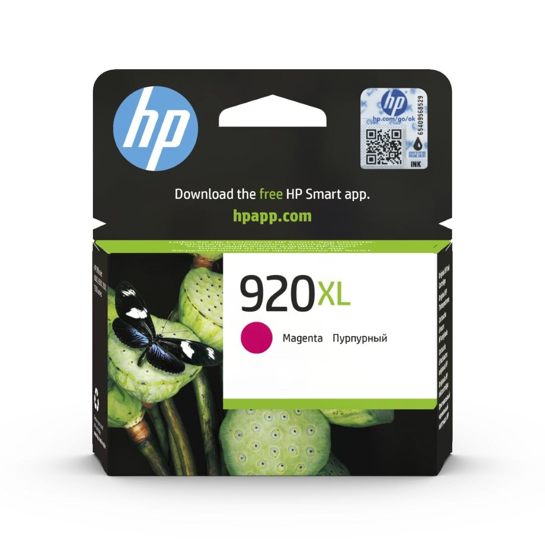 HP 920XL Magenta High Yield Printer Ink Cartridge Original CD973A Single-pack - Image 2
