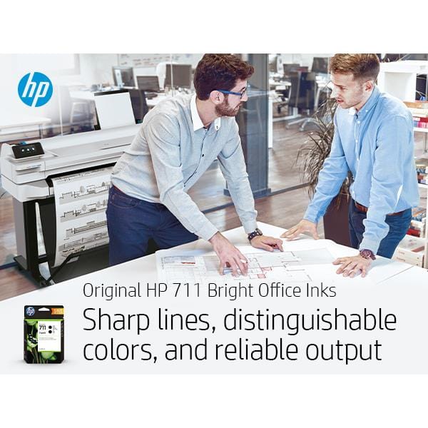HP 711 DesignJet Cyan Ink Cartridge Original CZ134A Multi-pack - Image 3