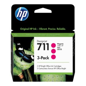 HP 711 DesignJet Magenta Ink Cartridge Original CZ135A Multi-pack