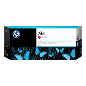 HP 745 DesignJet Magenta High Yield Ink Cartridge Original F9K01A Single-pack