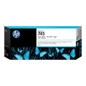 HP 745 DesignJet Photo Black High Yield Ink Cartridge Original F9K04A Single-pack