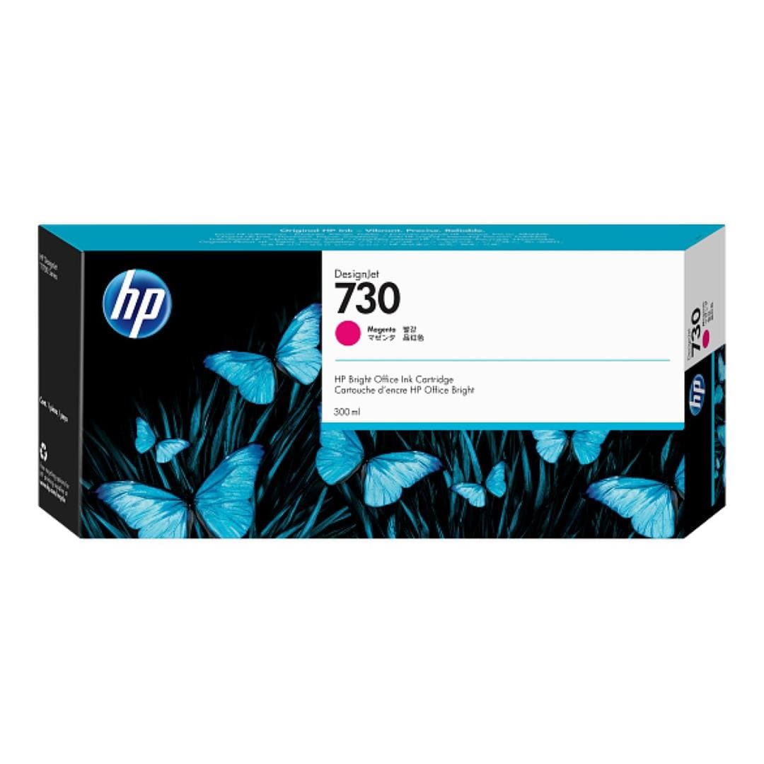 HP 730 DesignJet Magenta High Yield Ink Cartridge Original P2V69A Single-pack