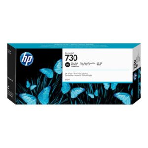 HP 730 DesignJet Photo Black High Yield Ink Cartridge Original P2V73A Single-pack
