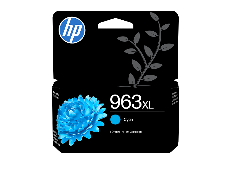 HP 963XL High Yield Cyan Original Ink Cartridge