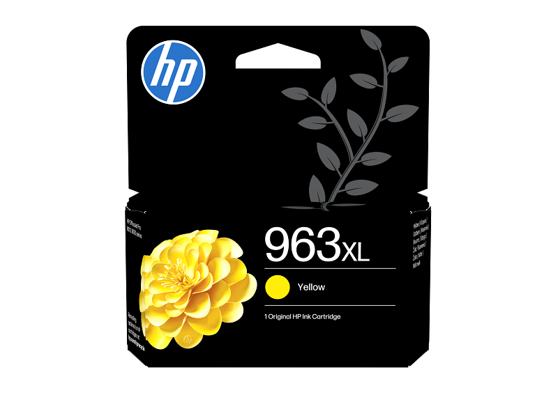 HP 963xl High Yield Original Yellow Ink Cartridge For HP Officejet Pro 9010:9010e; 9020:9020e series