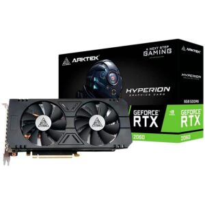 Arktek RTX2060 Super GDDR6 6GB 256Bit Twin Fans Graphics Card