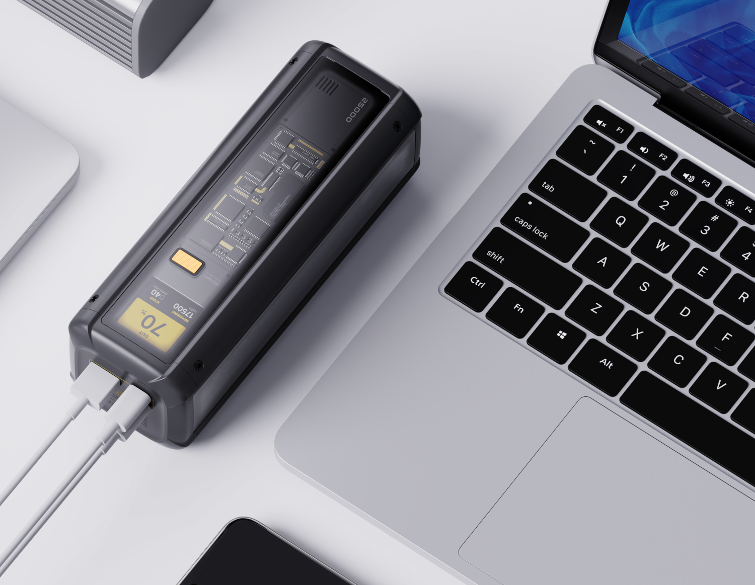 Xiaomi 212W Fast Charge Power Bank 25000mAh – Black - Image 4