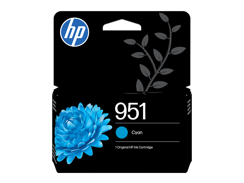 HP 951 Cyan Original Ink Cartridge