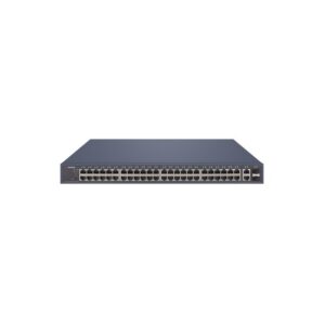 Hikvision L2  Smart Managed  48 Gigabit PoE ports  2 Gigabit RJ45  2 Gigabit SFP uplink ports  802.3af/at  PoE power budget 470W  max.