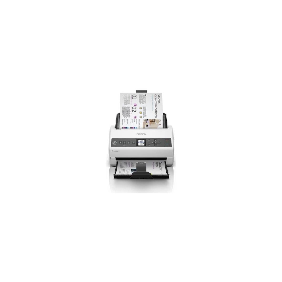 Epson 40ppm A4 SheetFeed USB3 LAN 4500 Pages Daily Single Pass Dual Scanning (A3 with Stitching Function)
