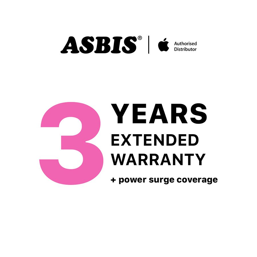 Asbis Additional 3-years warranty + power surge coverage for MacBook Air15