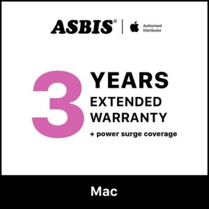 Asbis Additional 3-year warranty + power surge coverage for Mac Pro 16