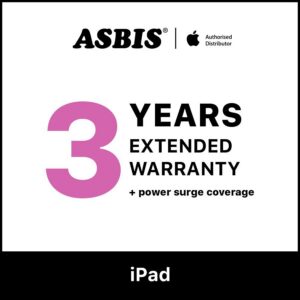 Asbis Additional 3-year warranty + power surge coverage for iPAD PRO11