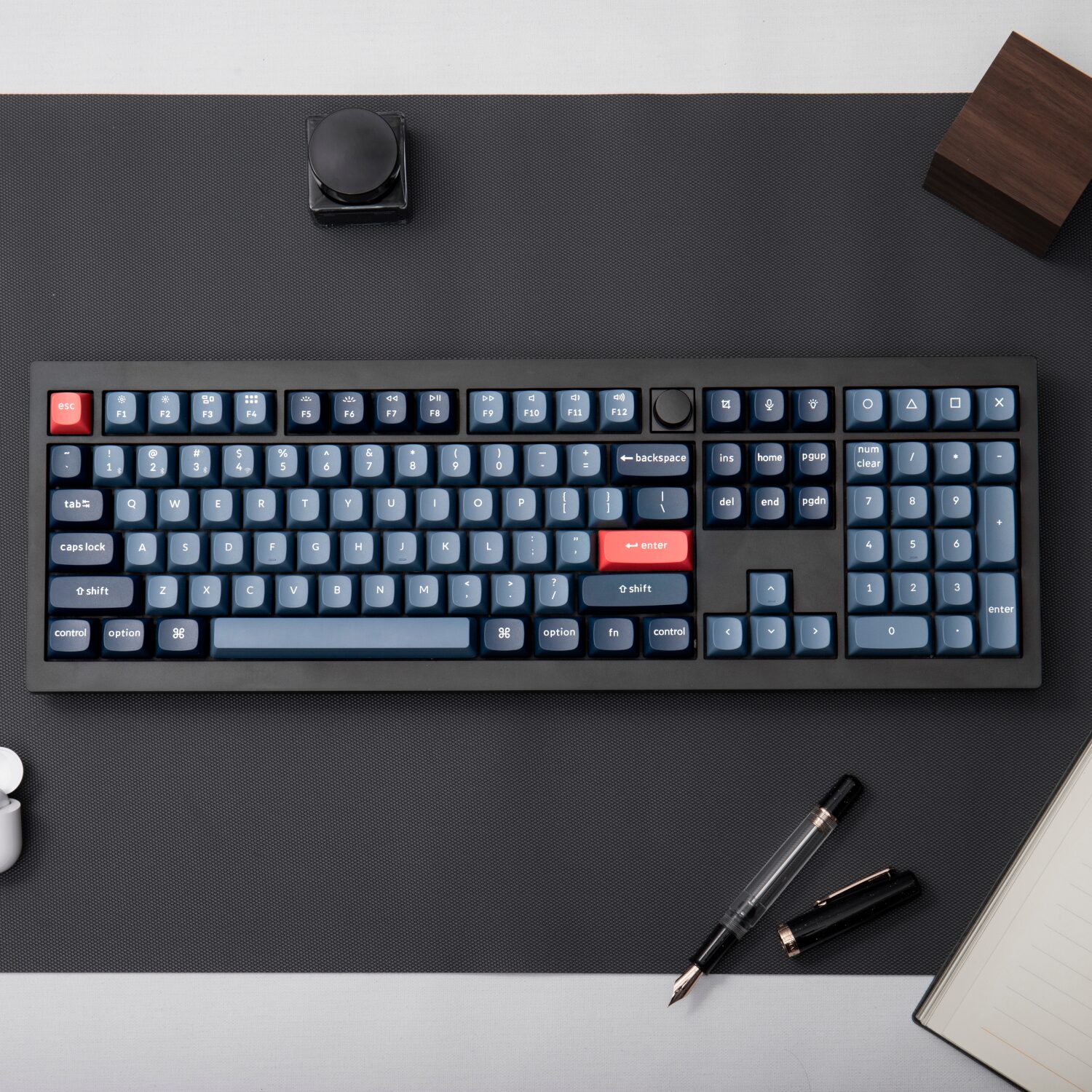 Keychron V6 Max Wireless Custom Keyboard - BROWN Switch - Image 5