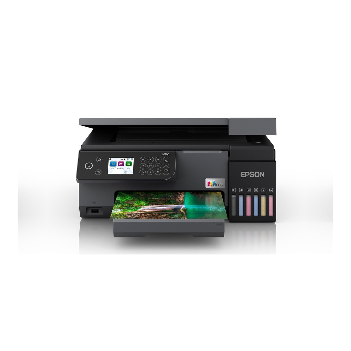 Epson 22ppm Mono 22ppm Colour A4 Single Function USB WiFi/WiFiDirect CD/DVD/PVC Card incl 1 set of Ink