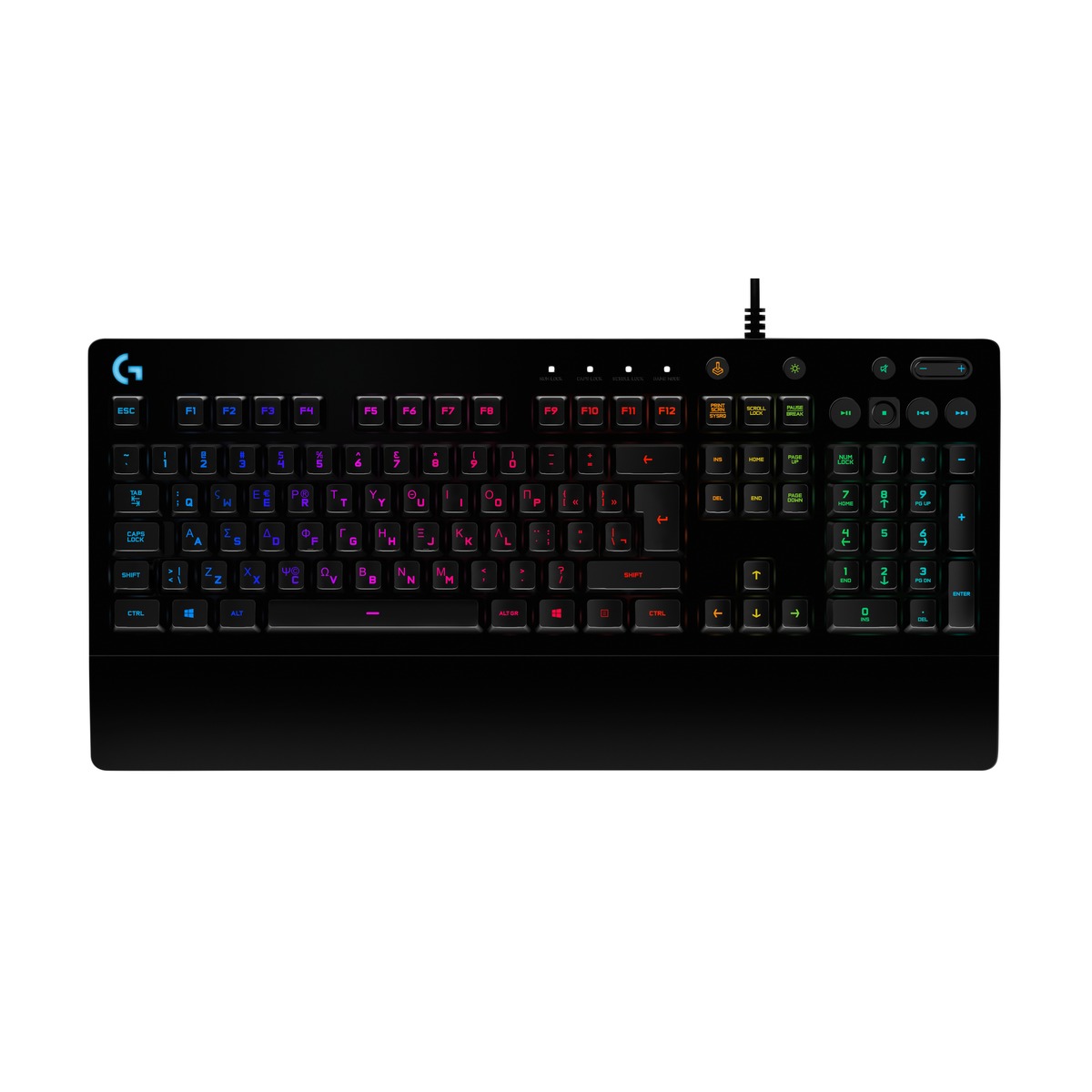 Logitech G213 Prodigy – Gaming Keyboard – Wired USB – Black- Backlighting RGB