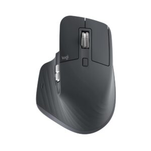 Logitech MX Master 3s - Bluetooth - Silent - Graphite - Horizontal scroll wheel