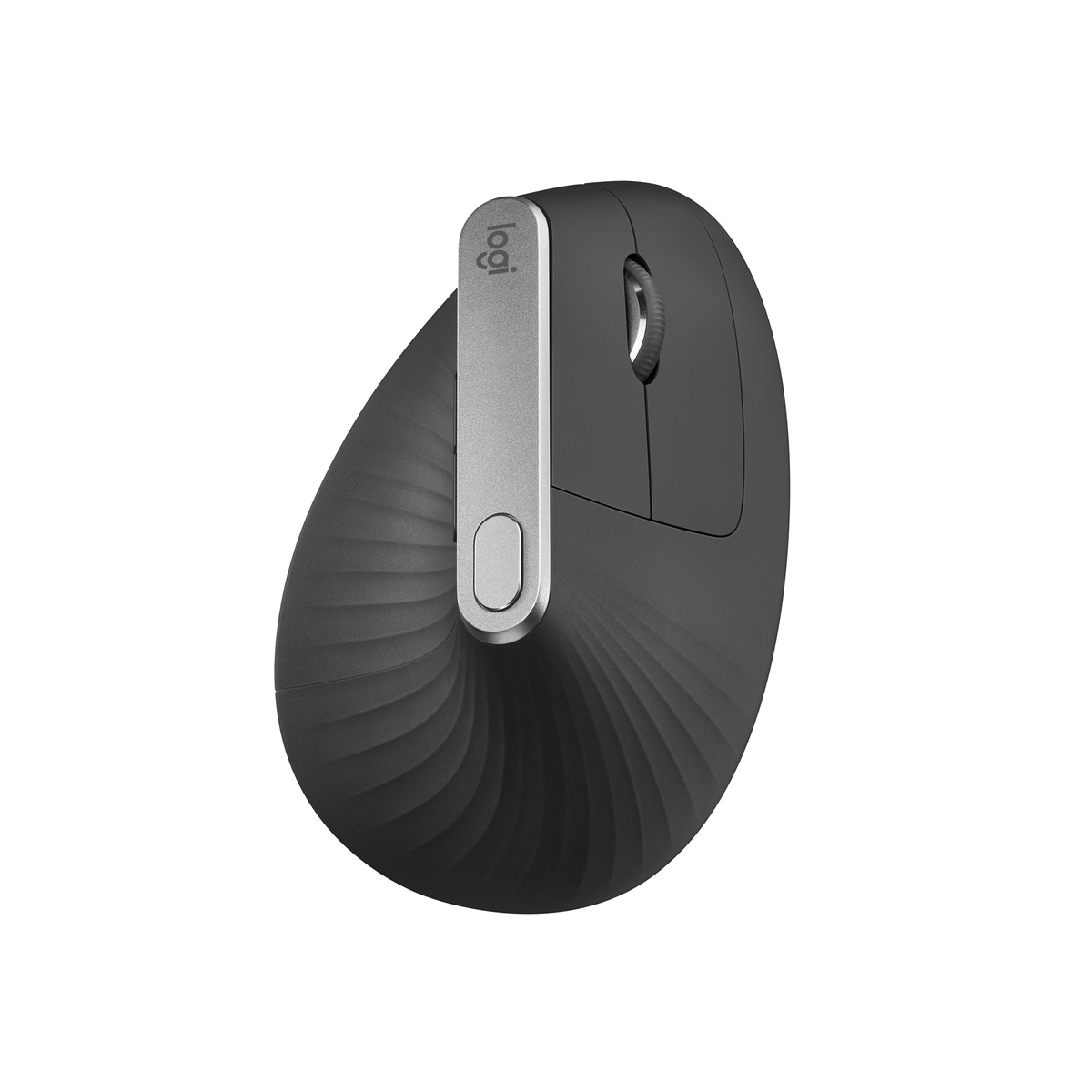 Logitech MX Vertical - Wireless Ergonomic mouse - Bluetooth - Silent - Graphite