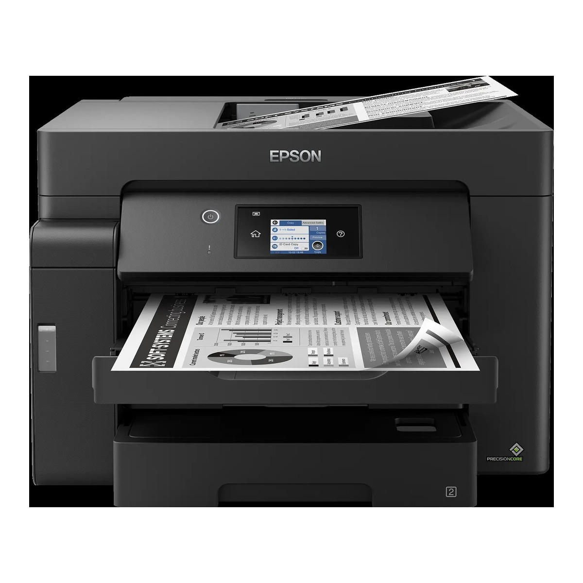 Epson 32ppm Mono A3+ Print Scan Copy Fax USB/USBHost Wi-Fi/Wi-FiDirect Ethernet AutoDuplexPrint&Scan ADF incl 1 ink
